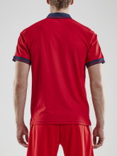 Craft Sport Polo Pro Control (100% Polyester) red/navy Men
